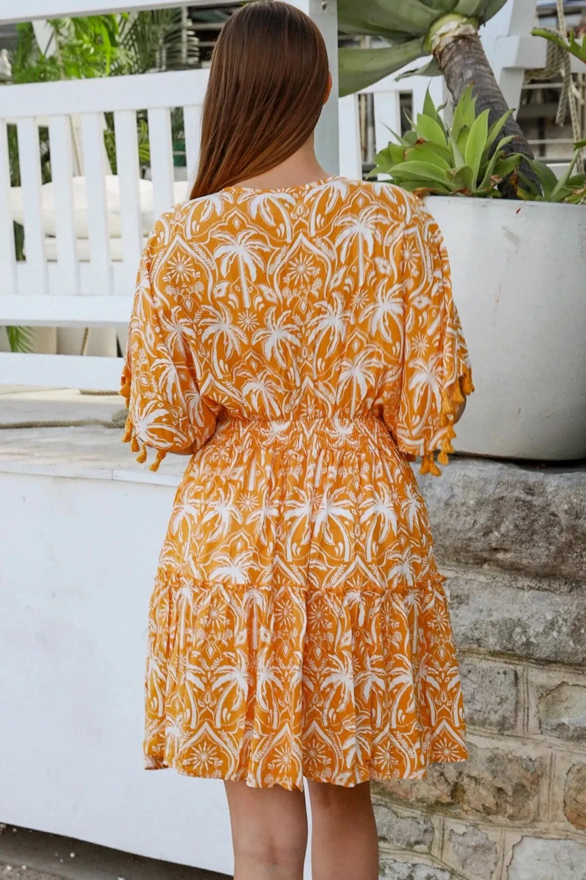 PALM VIEW MINI DRESS
