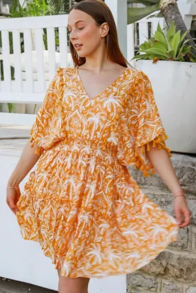 PALM VIEW MINI DRESS