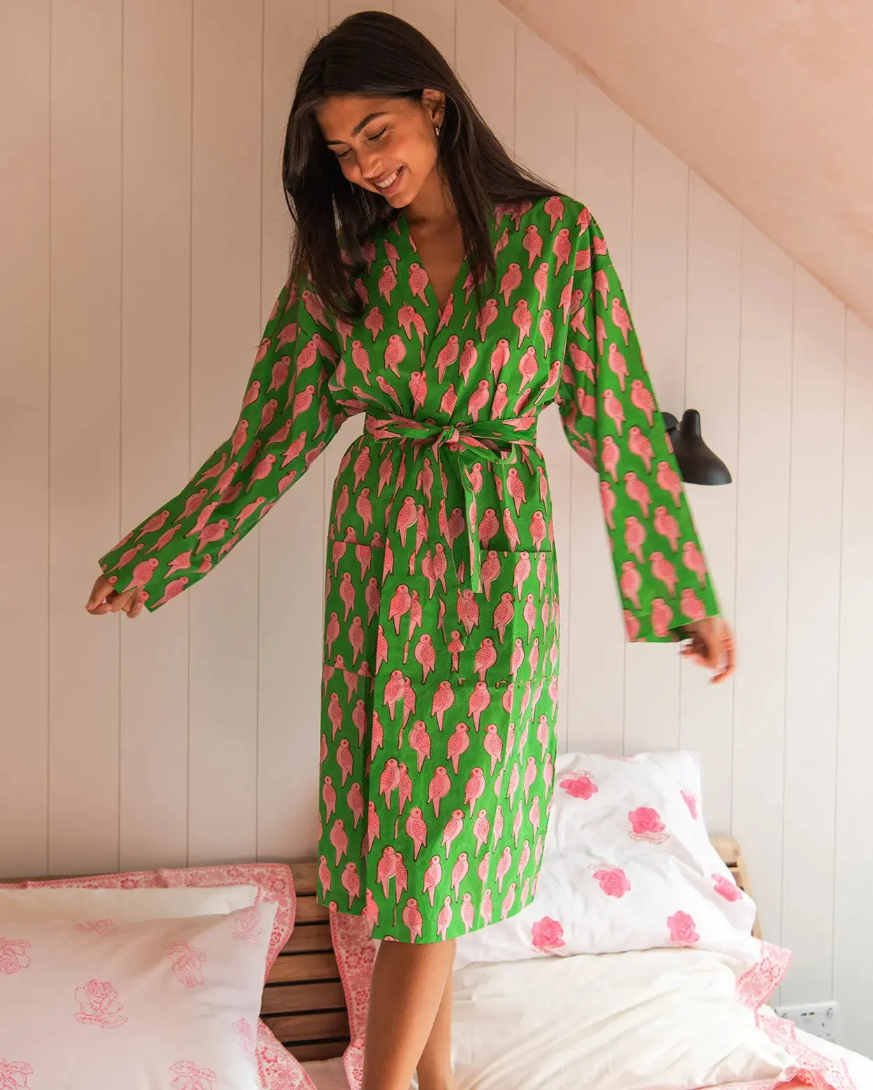 Parrot Adult Kimono