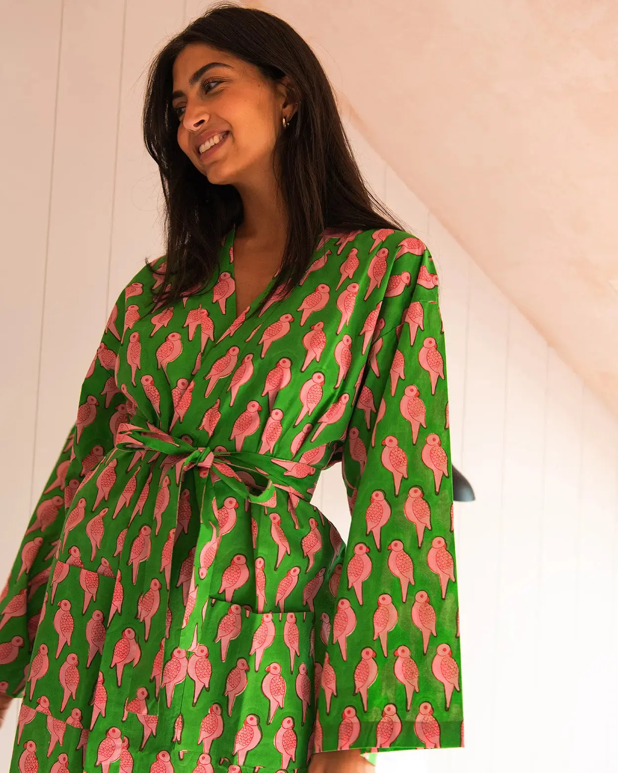 Parrot Adult Kimono