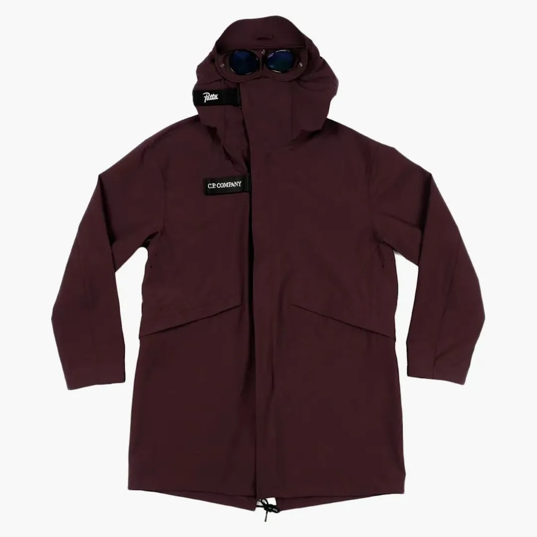 Patta X C.p. Company Fishtail Parka Raisin