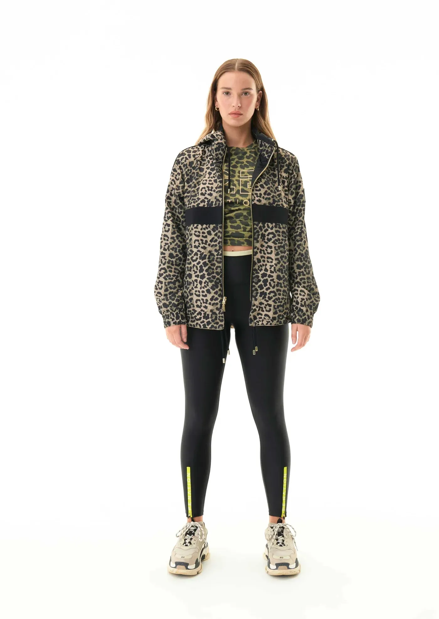 P.E Nation REVERSIBLE MAN DOWN JACKET IN BEIGE