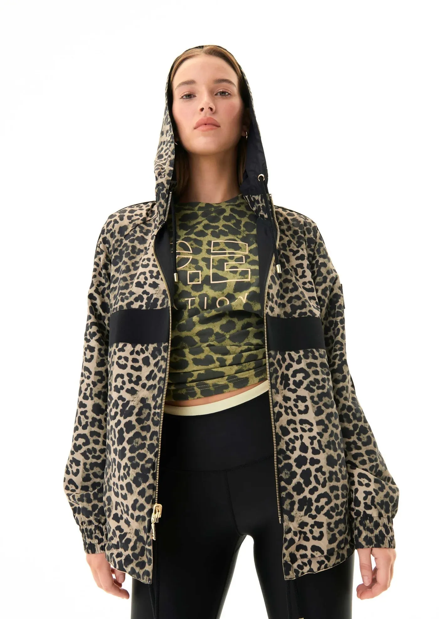 P.E Nation REVERSIBLE MAN DOWN JACKET IN BEIGE