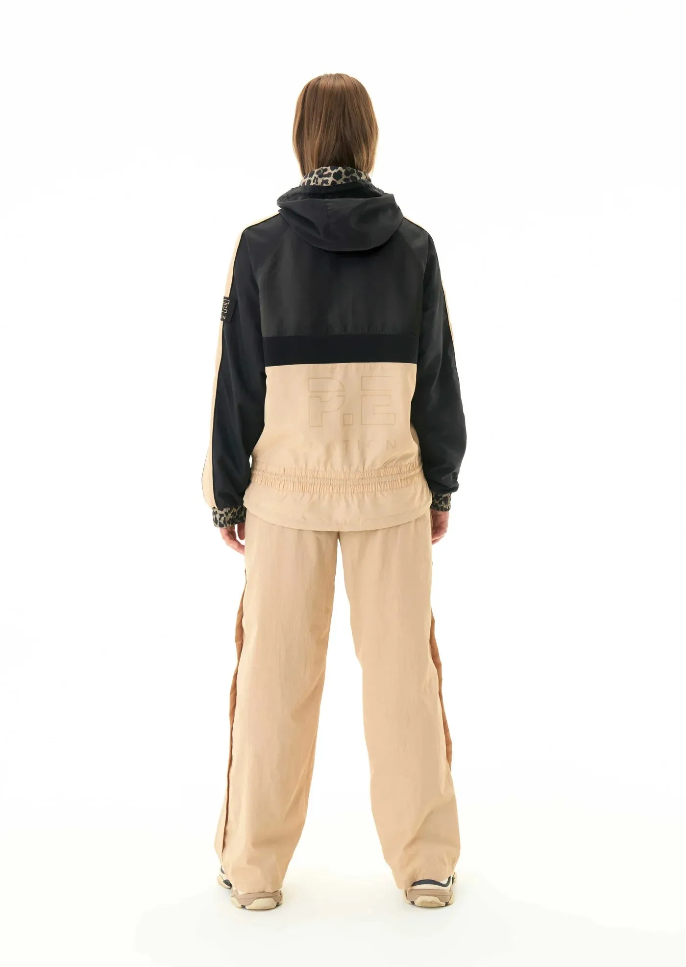 P.E Nation REVERSIBLE MAN DOWN JACKET IN BEIGE