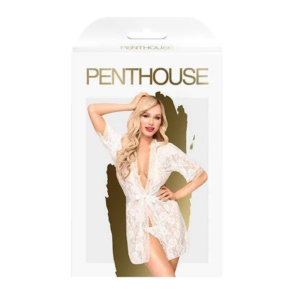 Penthouse - Hypnotic Power Short Kimono with Thong