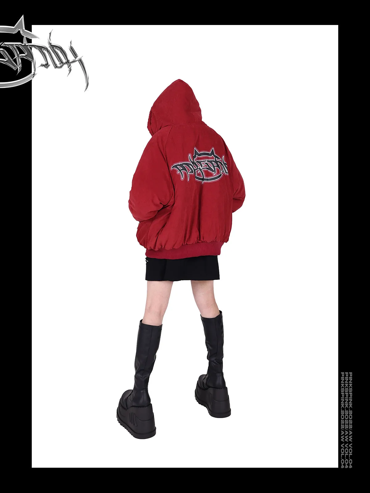PINKSPINK double-sided hooded jacket