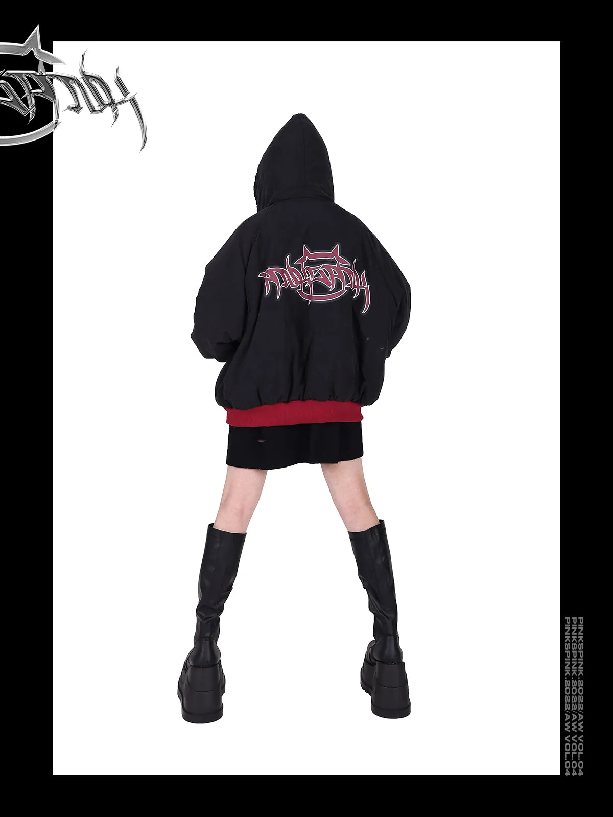 PINKSPINK double-sided hooded jacket