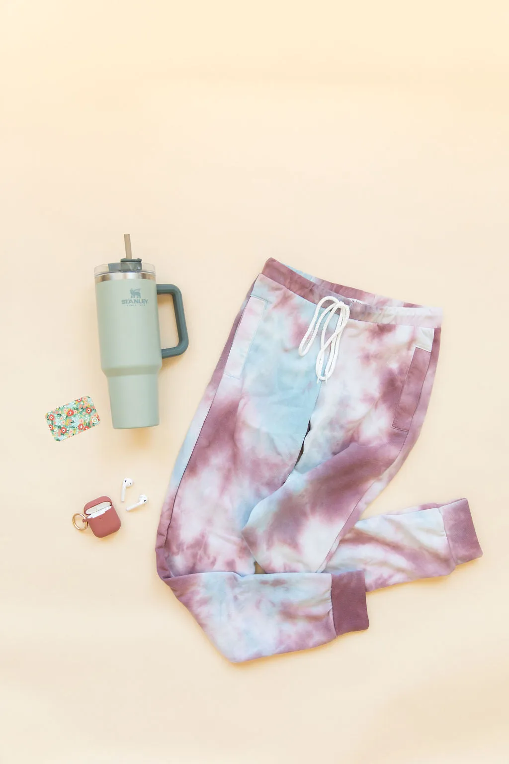 PLUM   LIGHT BLUE   WHITE TIE DYE | WOMENS JOGGERS