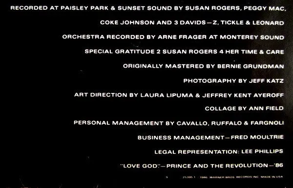 Prince And The Revolution - Parade (LP, Album, Spe) (VG)