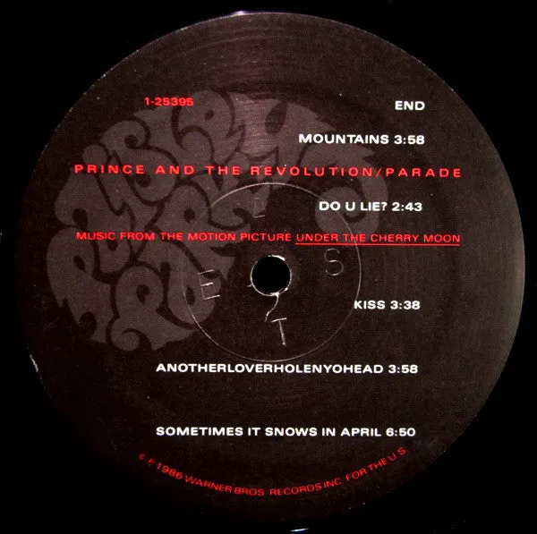 Prince And The Revolution - Parade (LP, Album, Spe) (VG)