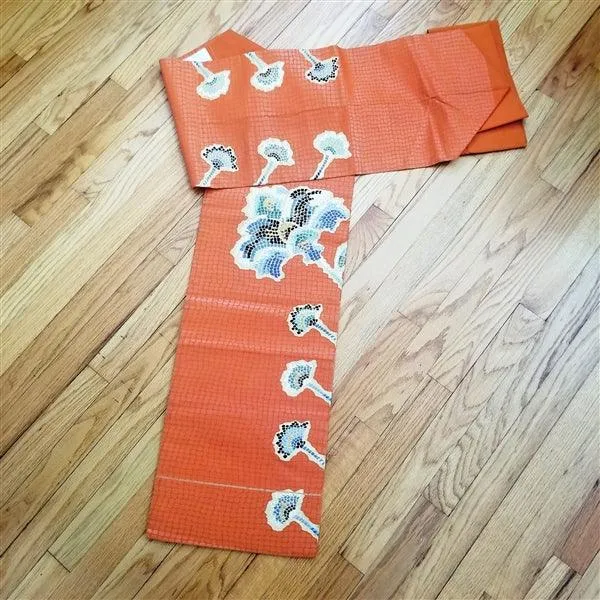"Mosaic Design" Kimono Obi Set