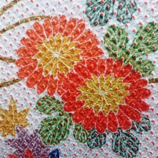 "Summer Fans" Vintage Kimono