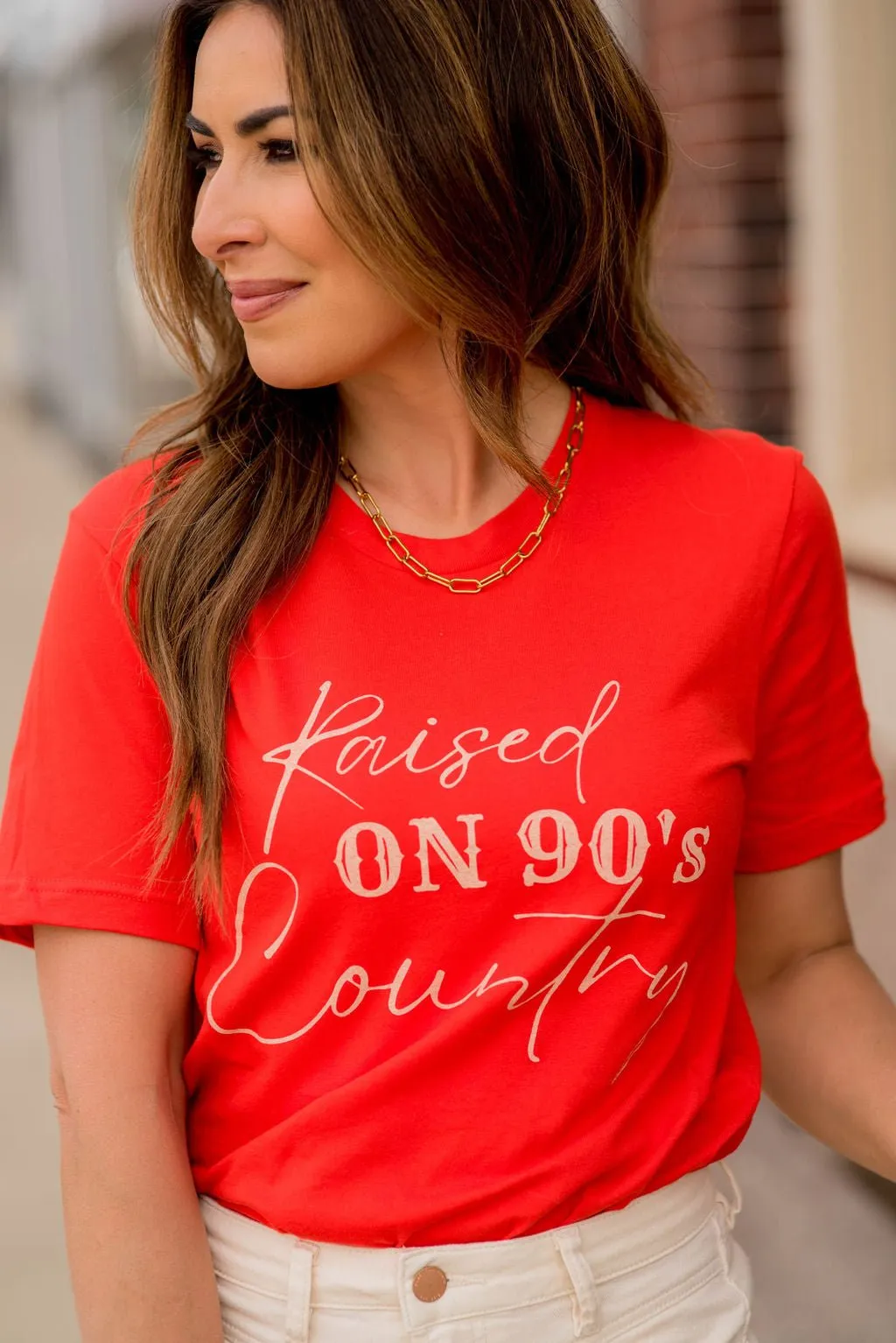 Raised On 90's Country Graphic Tee