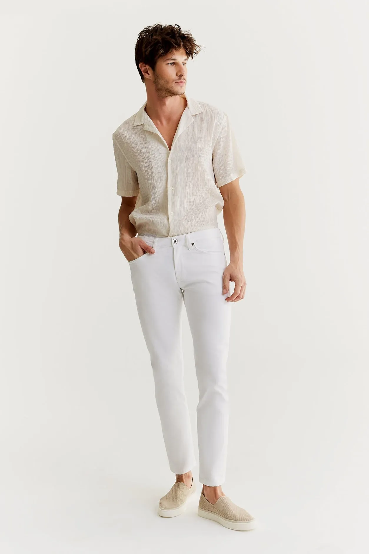 Ray - Slim Fit - White