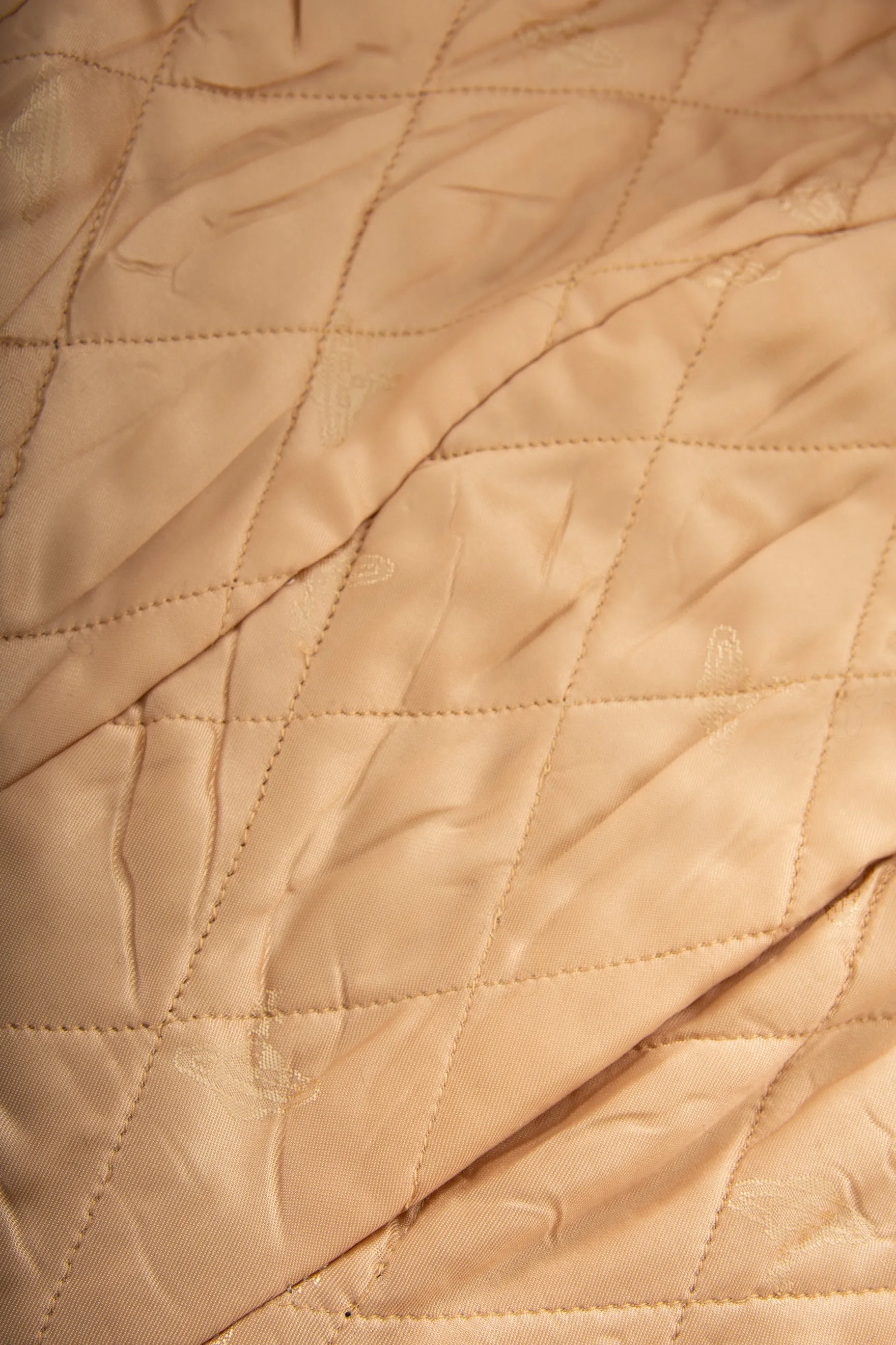 Red Label Coat with Fur Collar