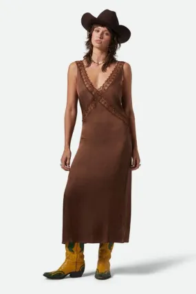Ridge Slip Dress - Pinecone Brown