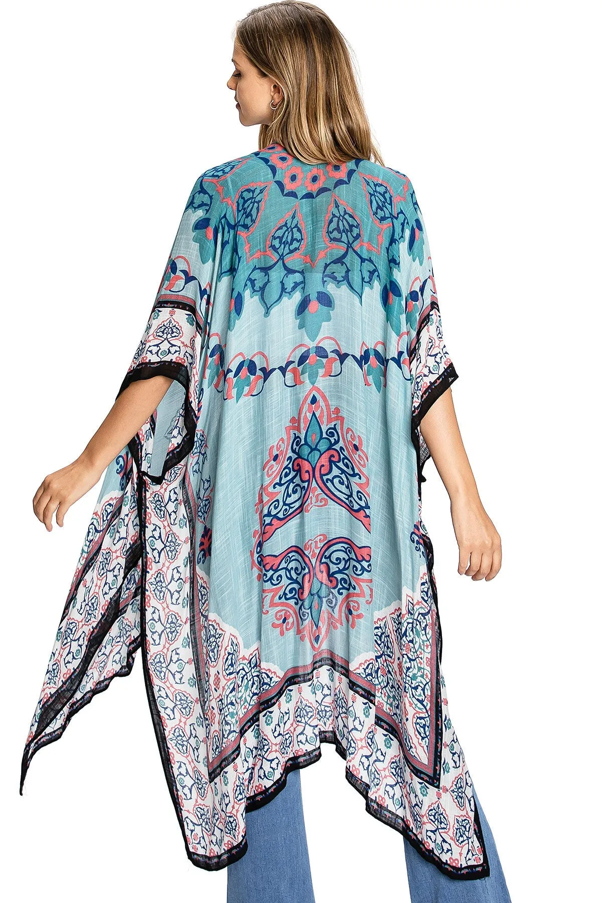 Seaside Lagoon Kimono