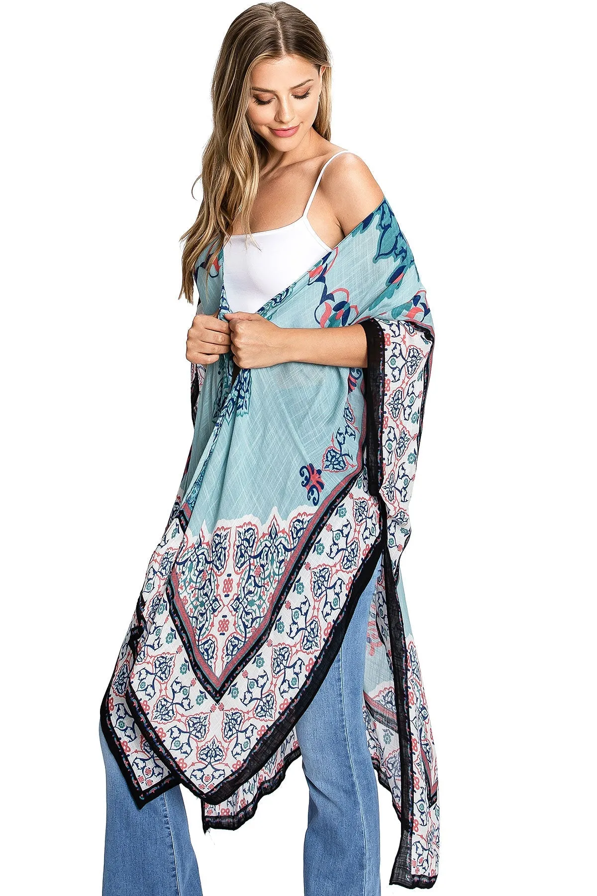 Seaside Lagoon Kimono