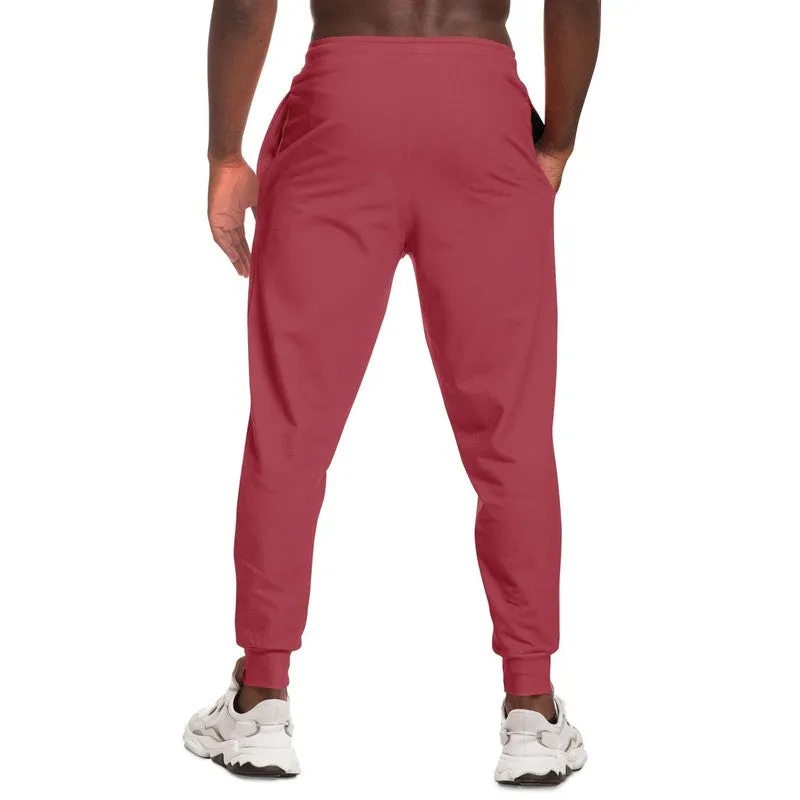 Shaded Midtone Pink Joggers | Unisex | with PLUS sizes | C0M80Y40K30
