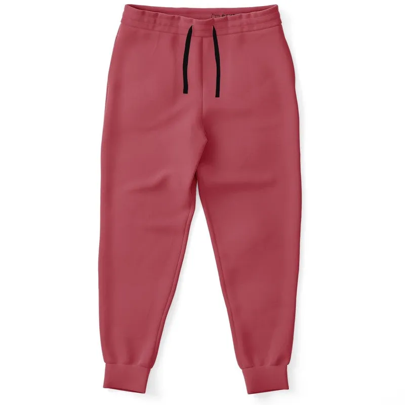 Shaded Midtone Pink Joggers | Unisex | with PLUS sizes | C0M80Y40K30