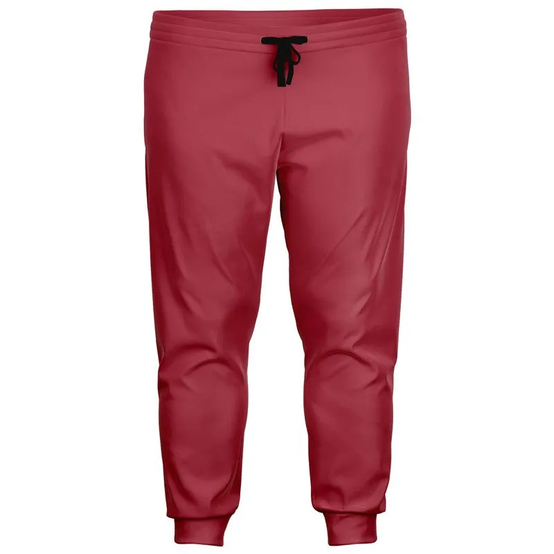 Shaded Midtone Pink Joggers | Unisex | with PLUS sizes | C0M80Y40K30