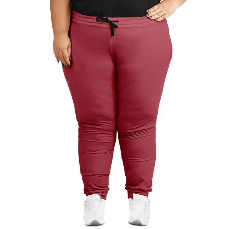 Shaded Midtone Pink Joggers | Unisex | with PLUS sizes | C0M80Y40K30