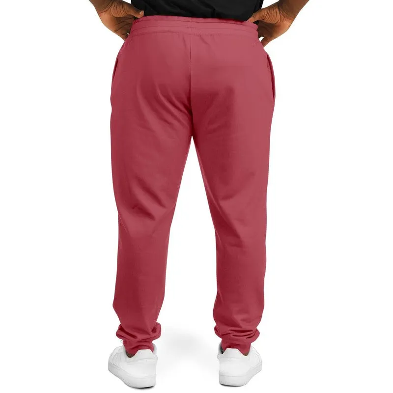 Shaded Midtone Pink Joggers | Unisex | with PLUS sizes | C0M80Y40K30