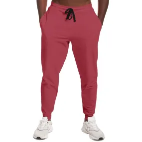 Shaded Midtone Pink Joggers | Unisex | with PLUS sizes | C0M80Y40K30