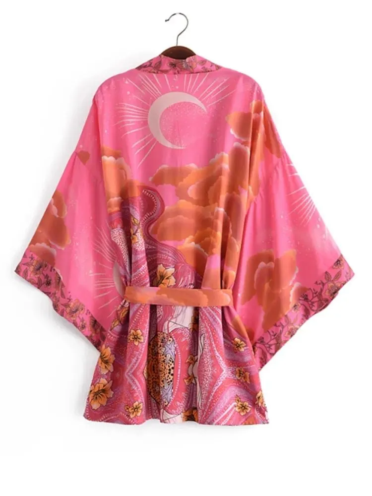 Short Kimono Pink Moon