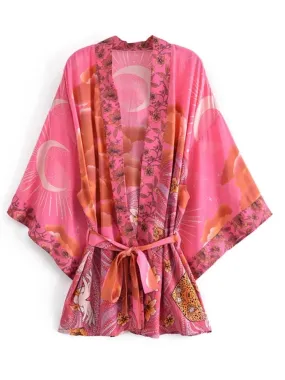 Short Kimono Pink Moon