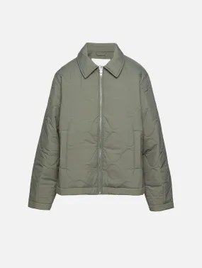 Short Quilted Blouson Jacket
