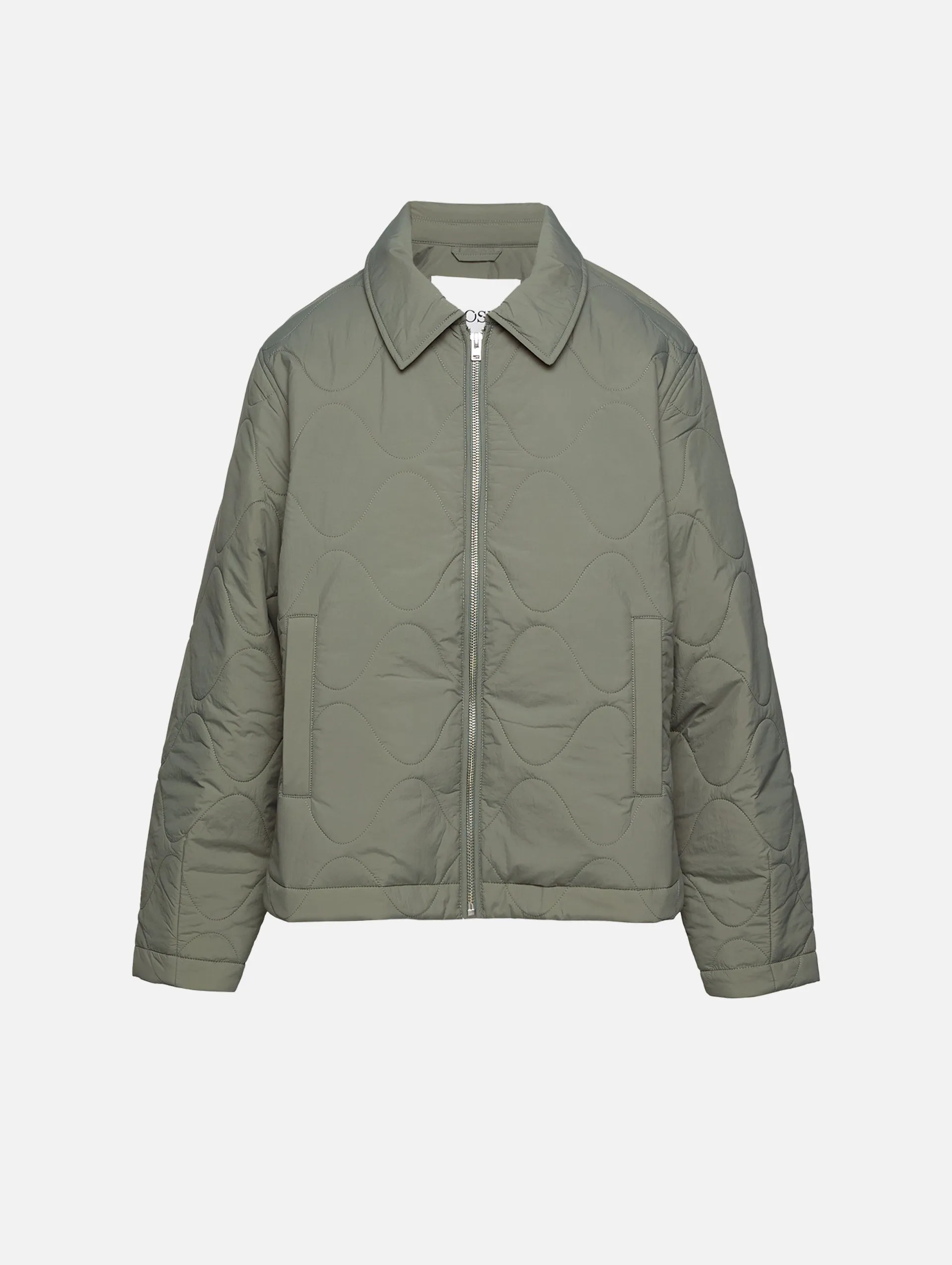 Short Quilted Blouson Jacket