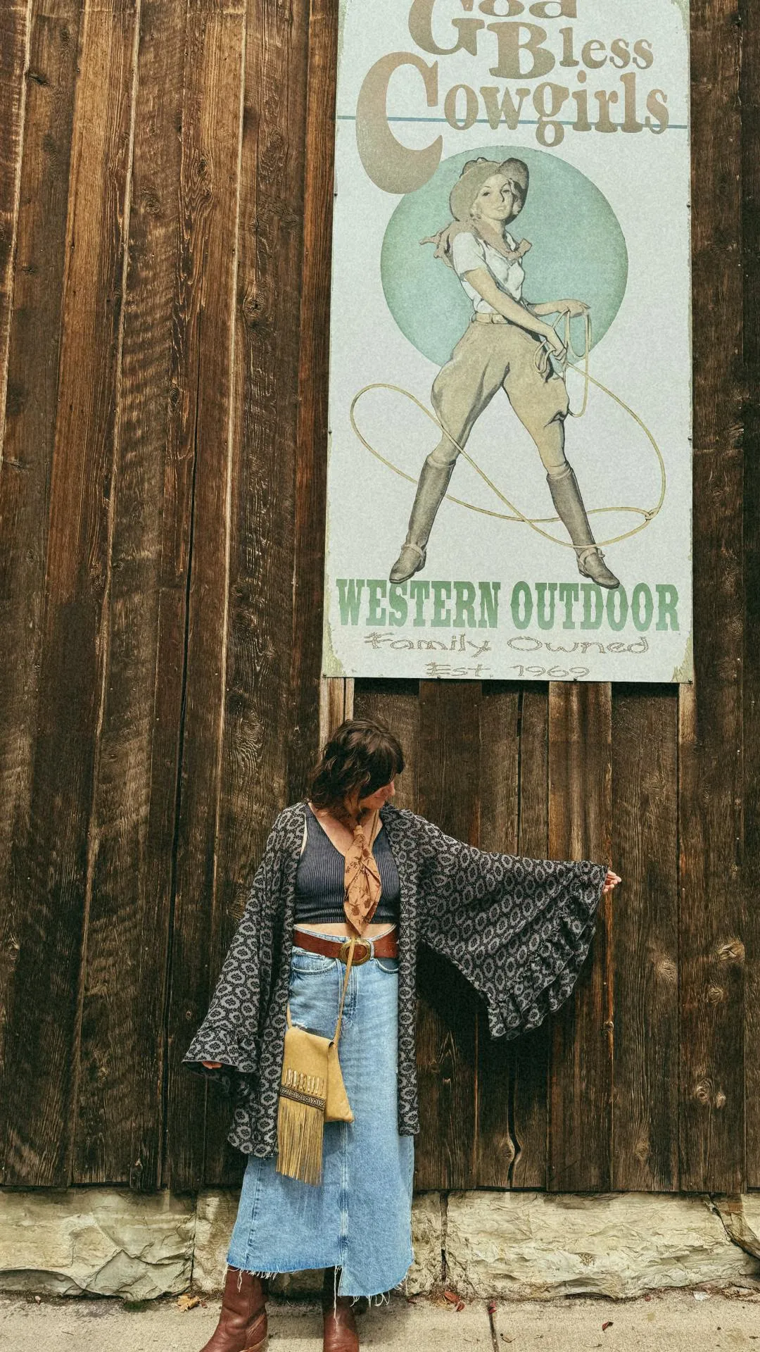 Silk Bell Sleeve Kimono - 009