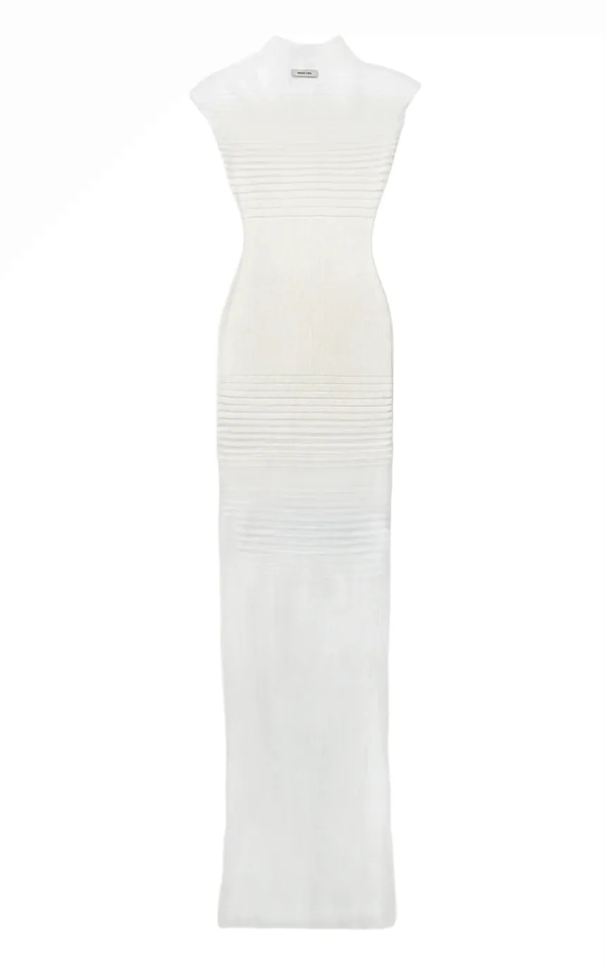 Snow Censor Knit Dress