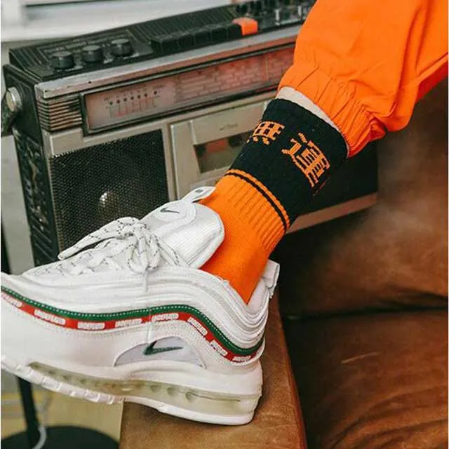 Socks with Japanese Writing