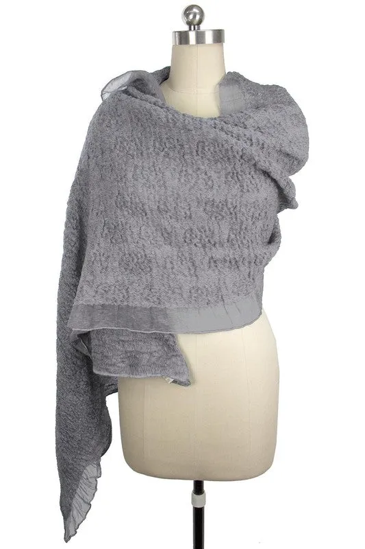 SOFT RUFFLE SCARF