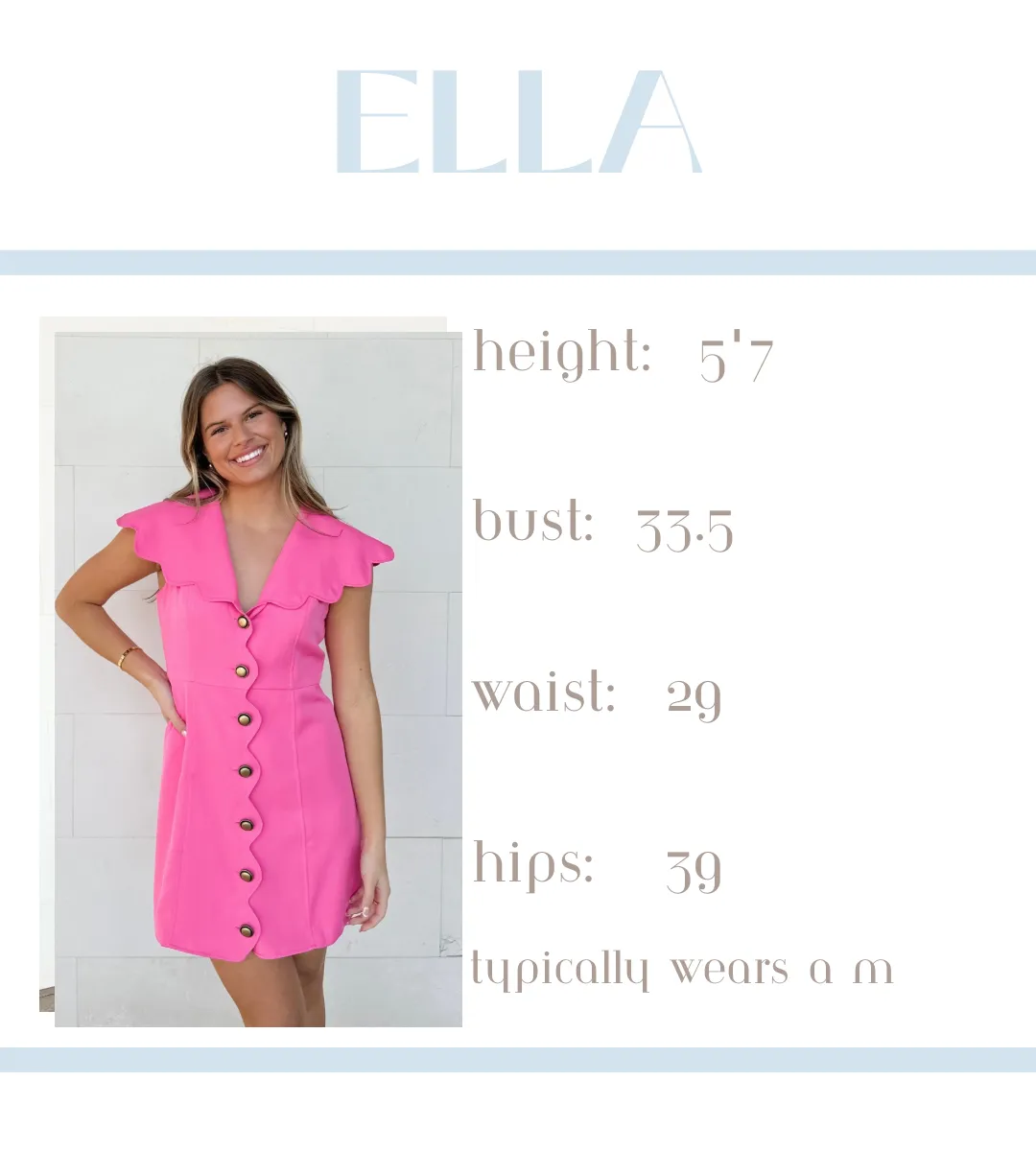 Southern Scallops Tiered Dress