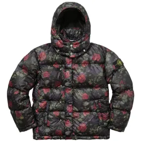 STONE ISLAND FOR SUPREME LAMY COVER Down Jacket in Black
