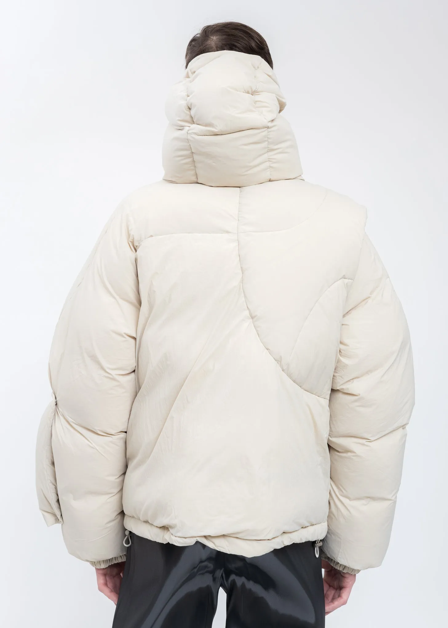 Stone Scarf Puffer