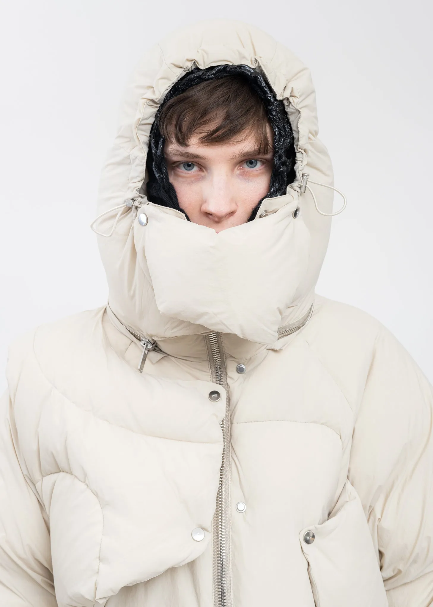 Stone Scarf Puffer
