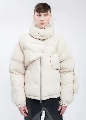 Stone Scarf Puffer