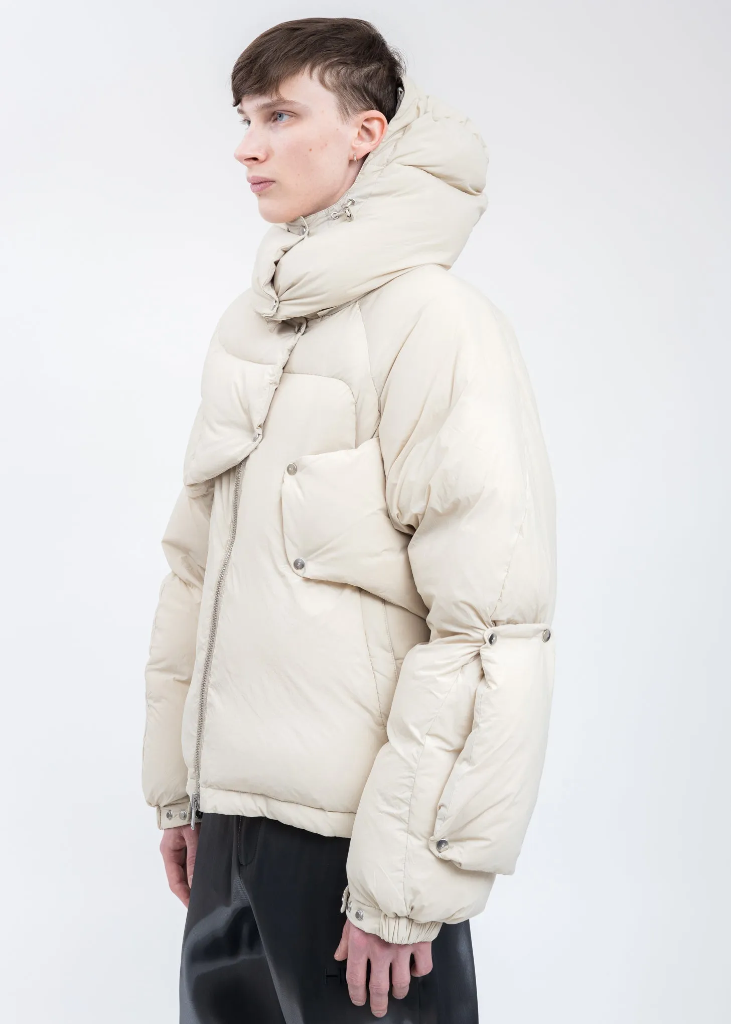 Stone Scarf Puffer