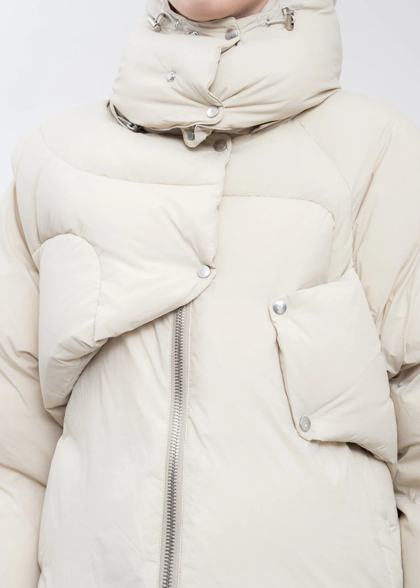 Stone Scarf Puffer