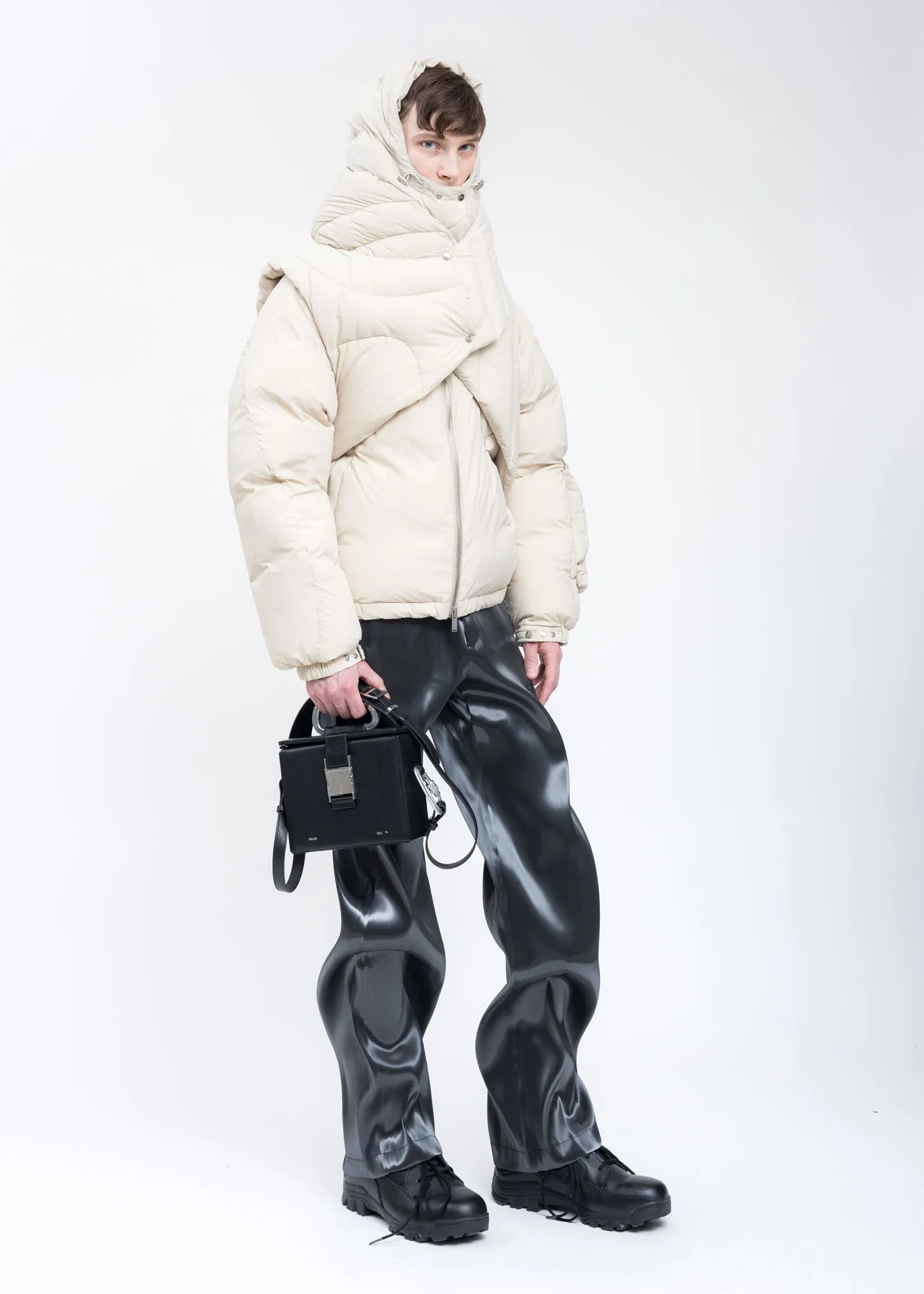 Stone Scarf Puffer
