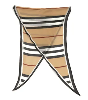 Striped Neck Scarf