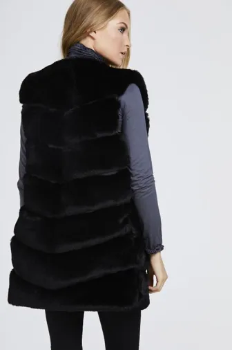 Super Soft Faux Fur Gilet Waistcoat