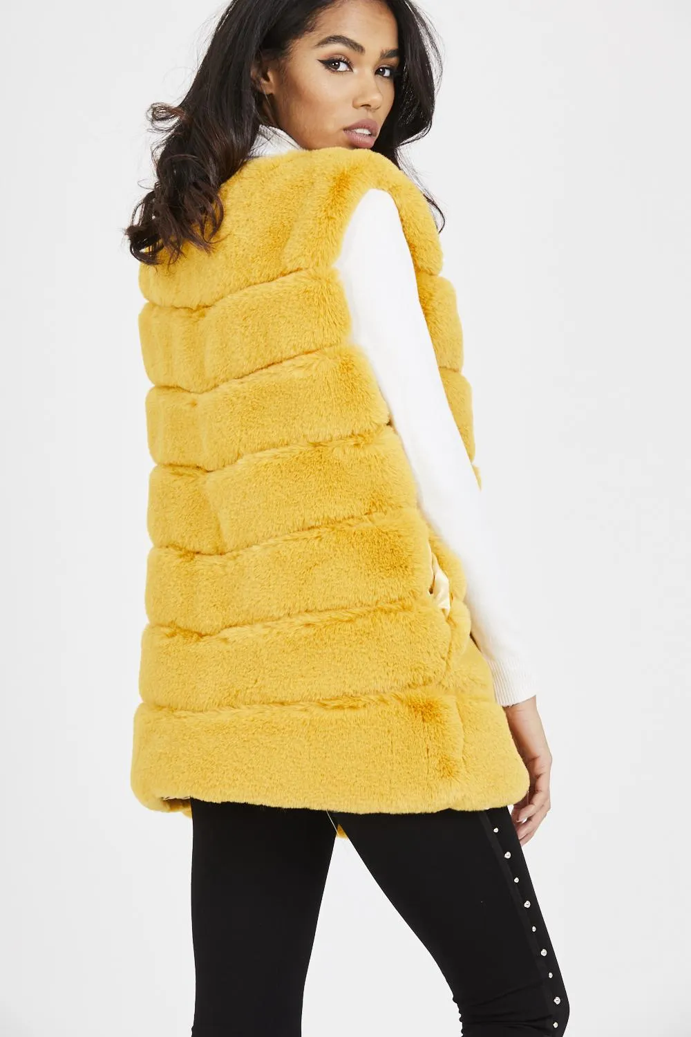 Super Soft Faux Fur Gilet Waistcoat