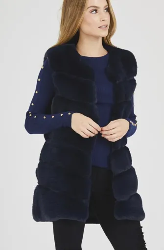 Super Soft Faux Fur Gilet Waistcoat