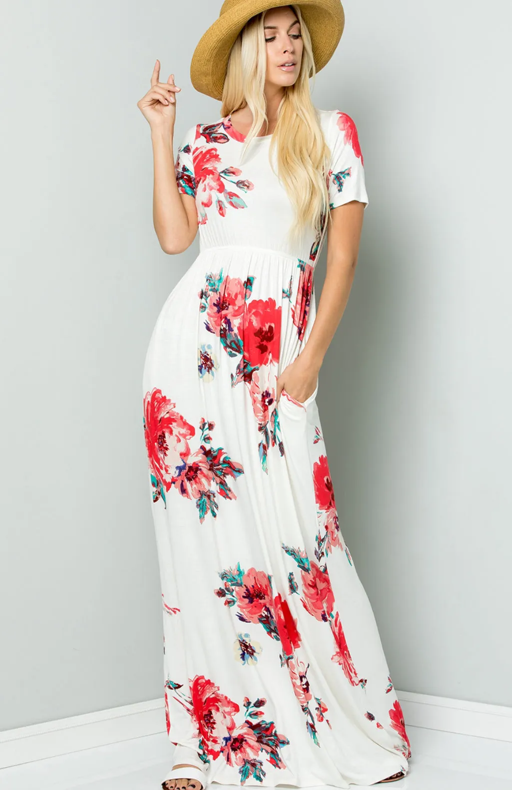 Super Soft Floral Maxi