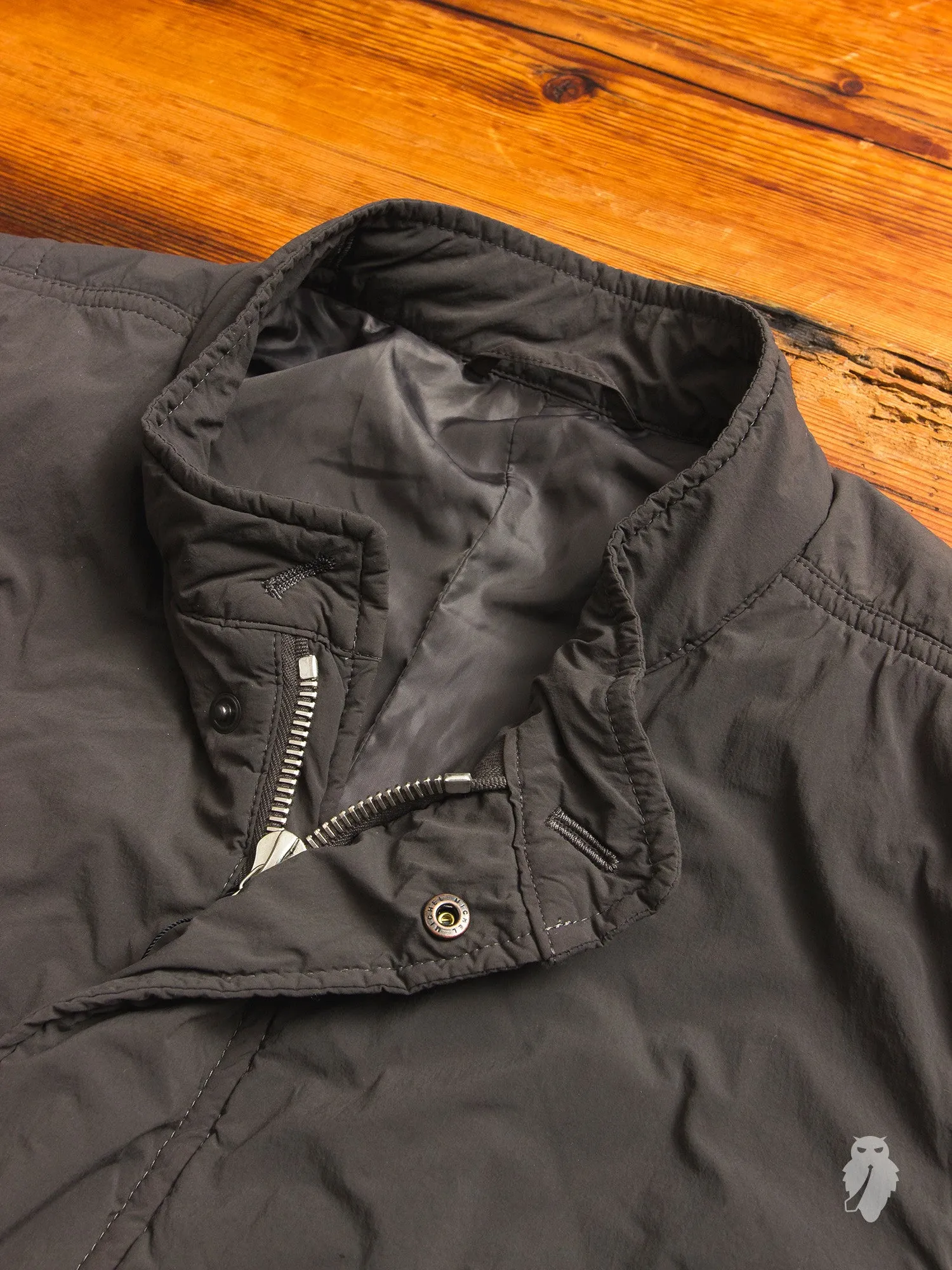 Taffeta M-65 Mods Coat in Khaki Grey